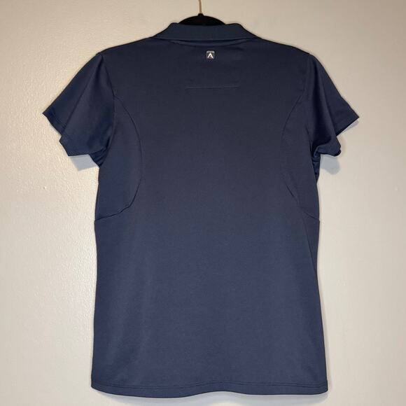 Antigua Medium Polo Navy Athletic Top New England Patriots Football Golf Tennis - Picture 5 of 5